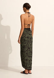 Silk Sarong - Pebble - Matteau